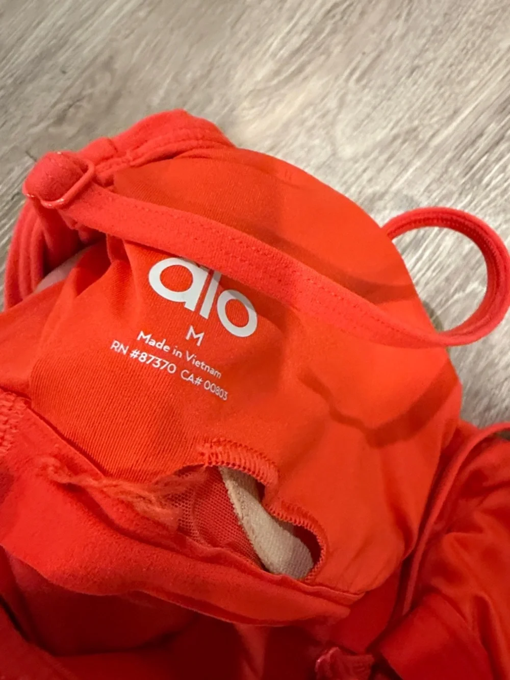 ALO YOGA Soft Courtside Tennis Dress In Red Hot Summer